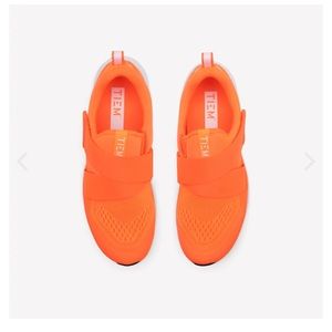 Tiem slipstream fire orange cycling shoe